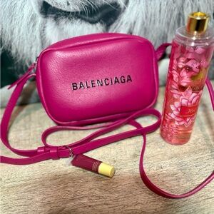 Balenciaga Fuchsia Crossbody Bag